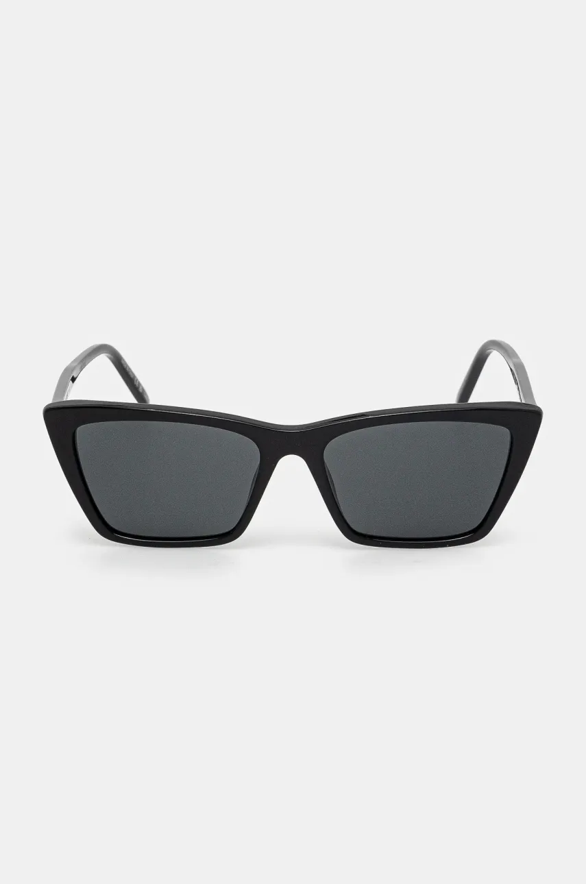 Сонцезахисні окуляри Saint Laurent жіночі колір чорний SL 737 MICA THIN
