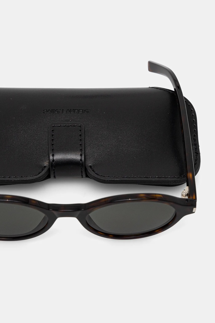 Сонцезахисні окуляри Saint Laurent жіночі колір коричневий SL 751 JEANNE 
