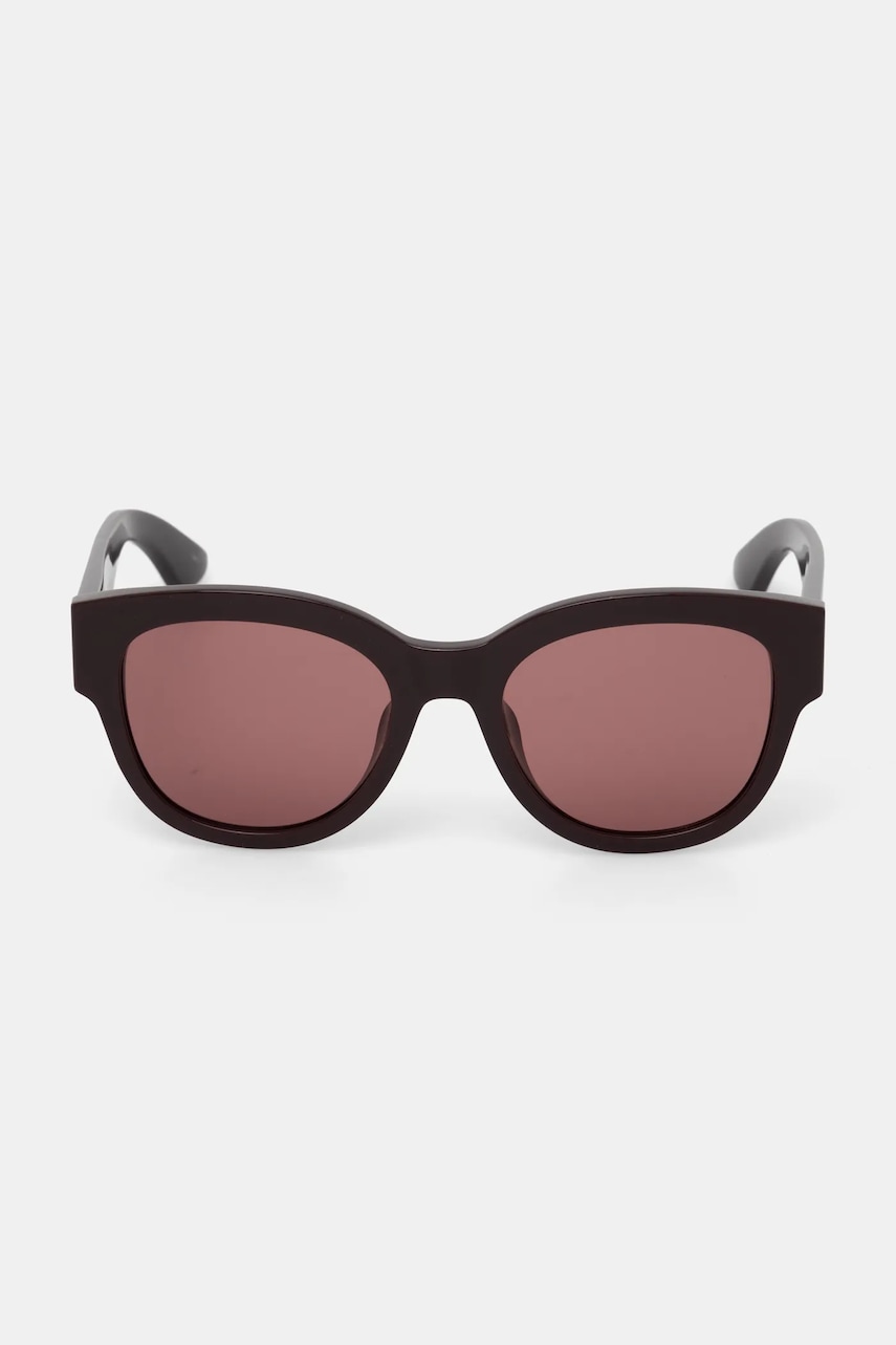 Солнцезащитные очки Alexander McQueen женские цвет розовый AM0509SA Солнцезащитные очки Alexander McQueen женские цвет розовый AM0509SA