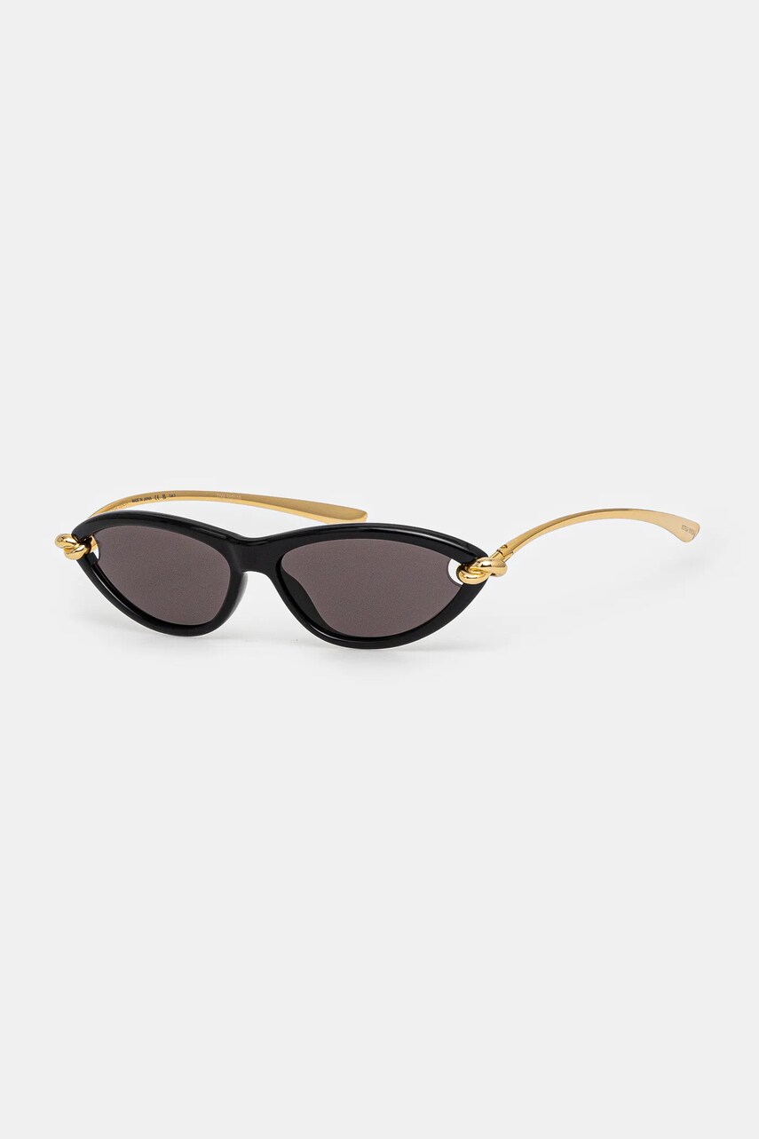 Bottega Veneta ochelari de soare femei, culoarea negru, BV1390S