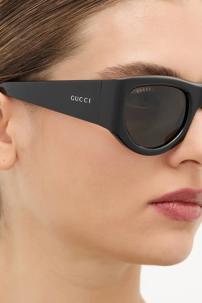 Γυαλιά ηλίου Gucci χρώμα: μαύρο, GG1917S φωτογραφία