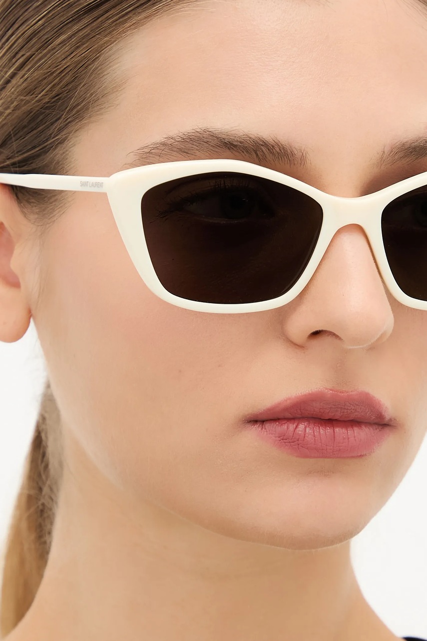 Γυαλιά ηλίου Saint Laurent χρώμα: μπεζ, SL 775 φωτογραφία