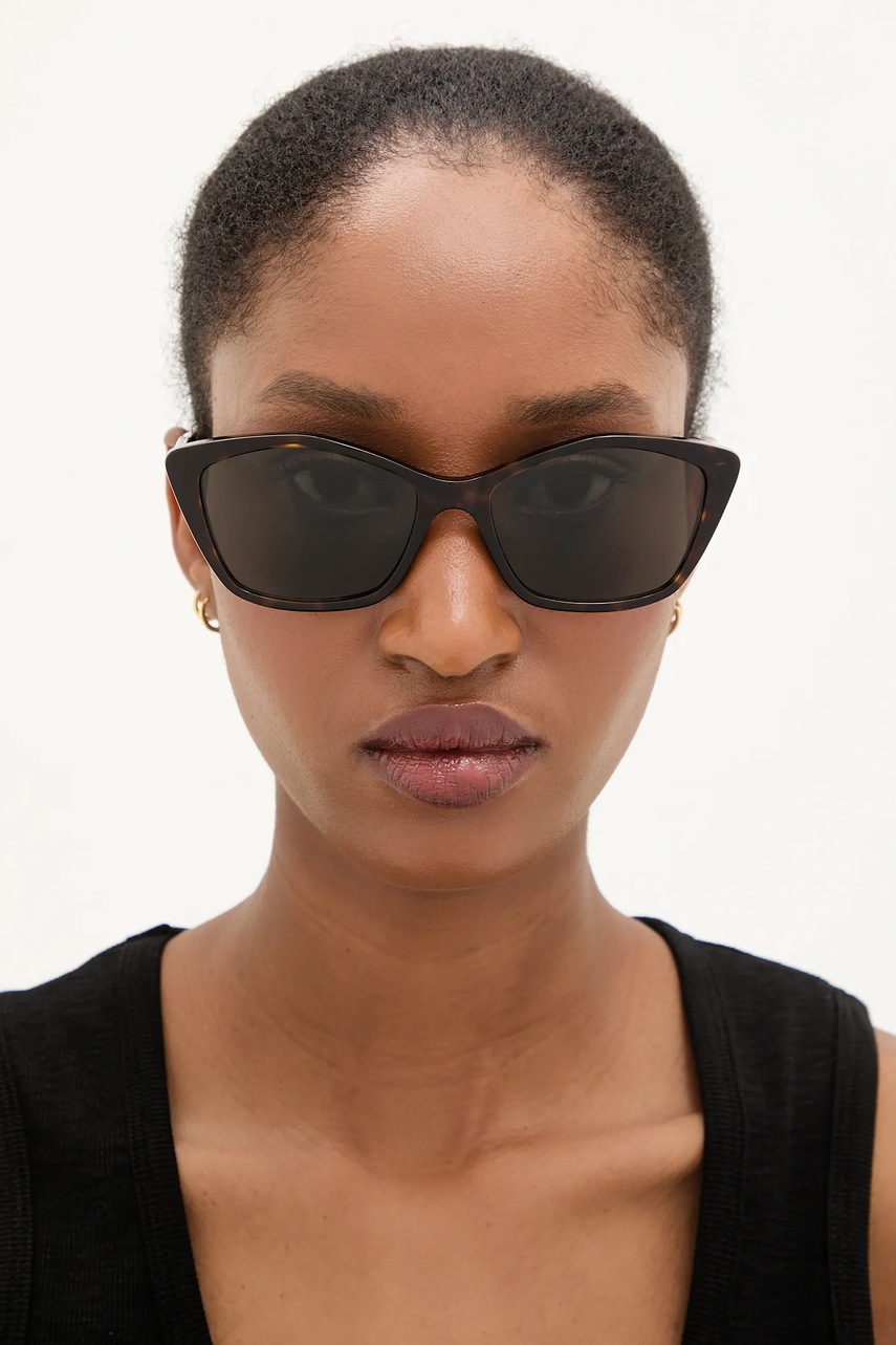 Γυαλιά ηλίου Saint Laurent χρώμα: πορτοκαλί, SL 775 φωτογραφία