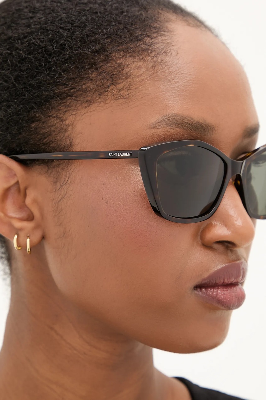 Γυαλιά ηλίου Saint Laurent χρώμα: πορτοκαλί, SL 775 φωτογραφία