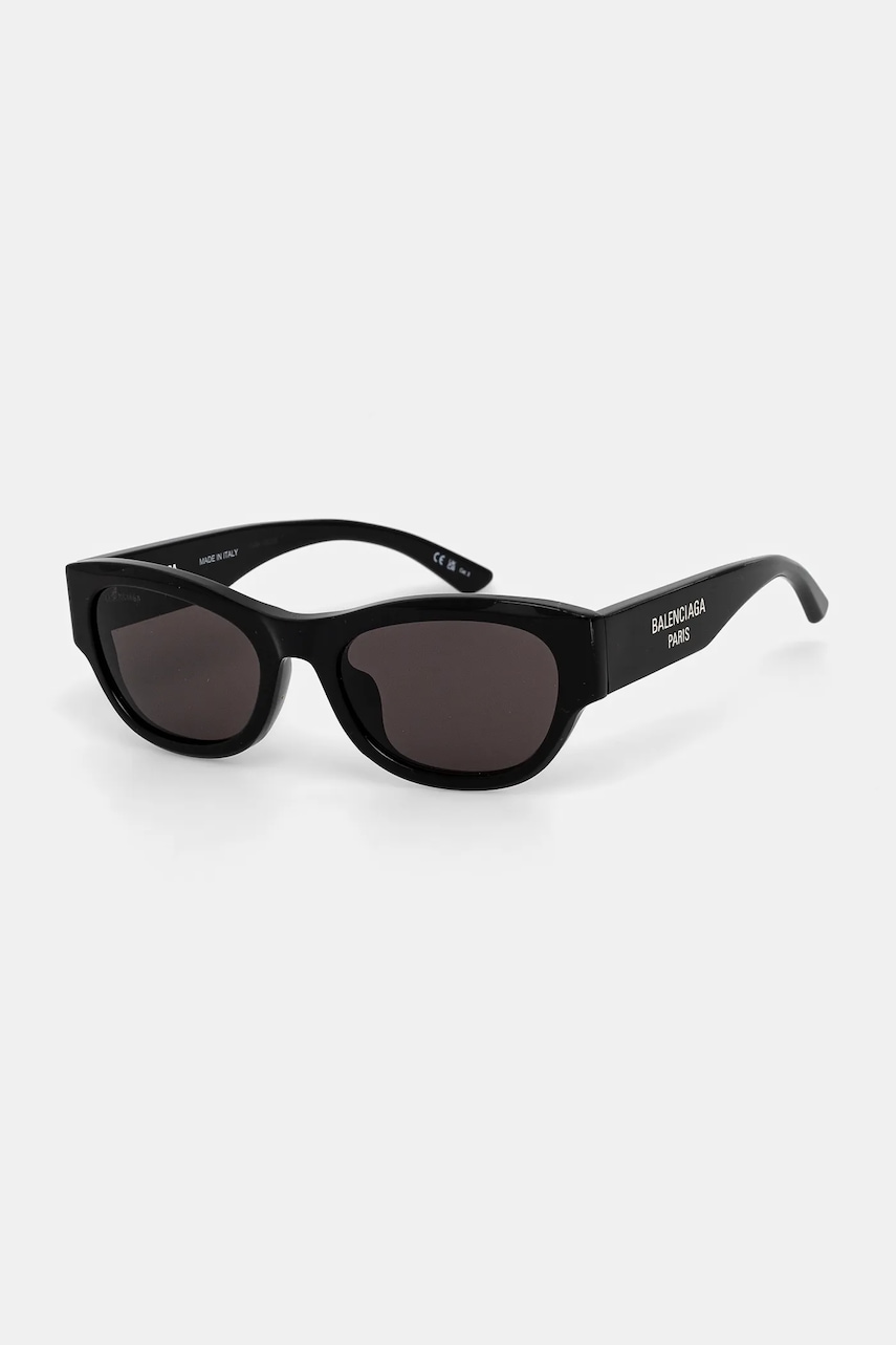 Balenciaga ochelari de soare femei, culoarea negru, BB0389SK Balenciaga ochelari de soare femei, culoarea negru, BB0389SK