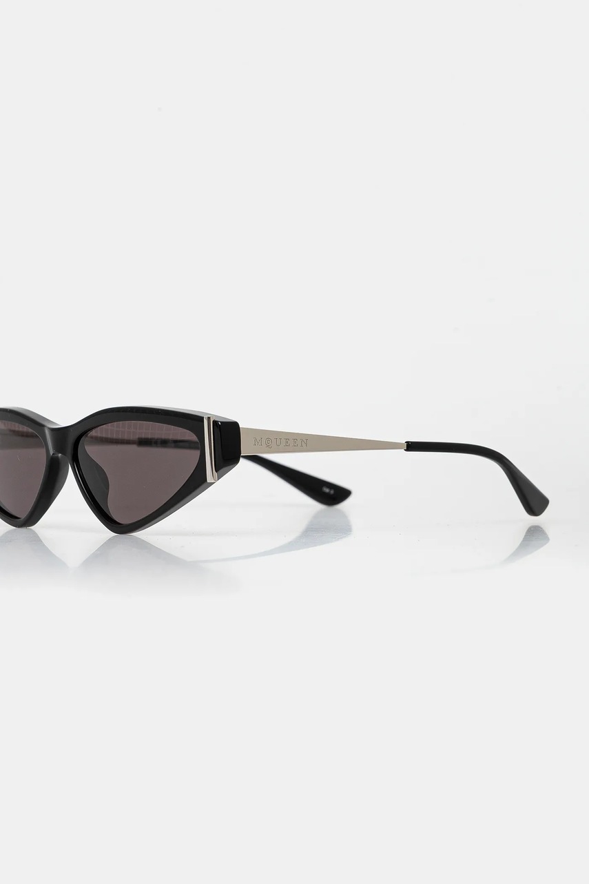 Γυαλιά Alexander McQueen χρώμα: μαύρο, AM0493S φωτογραφία