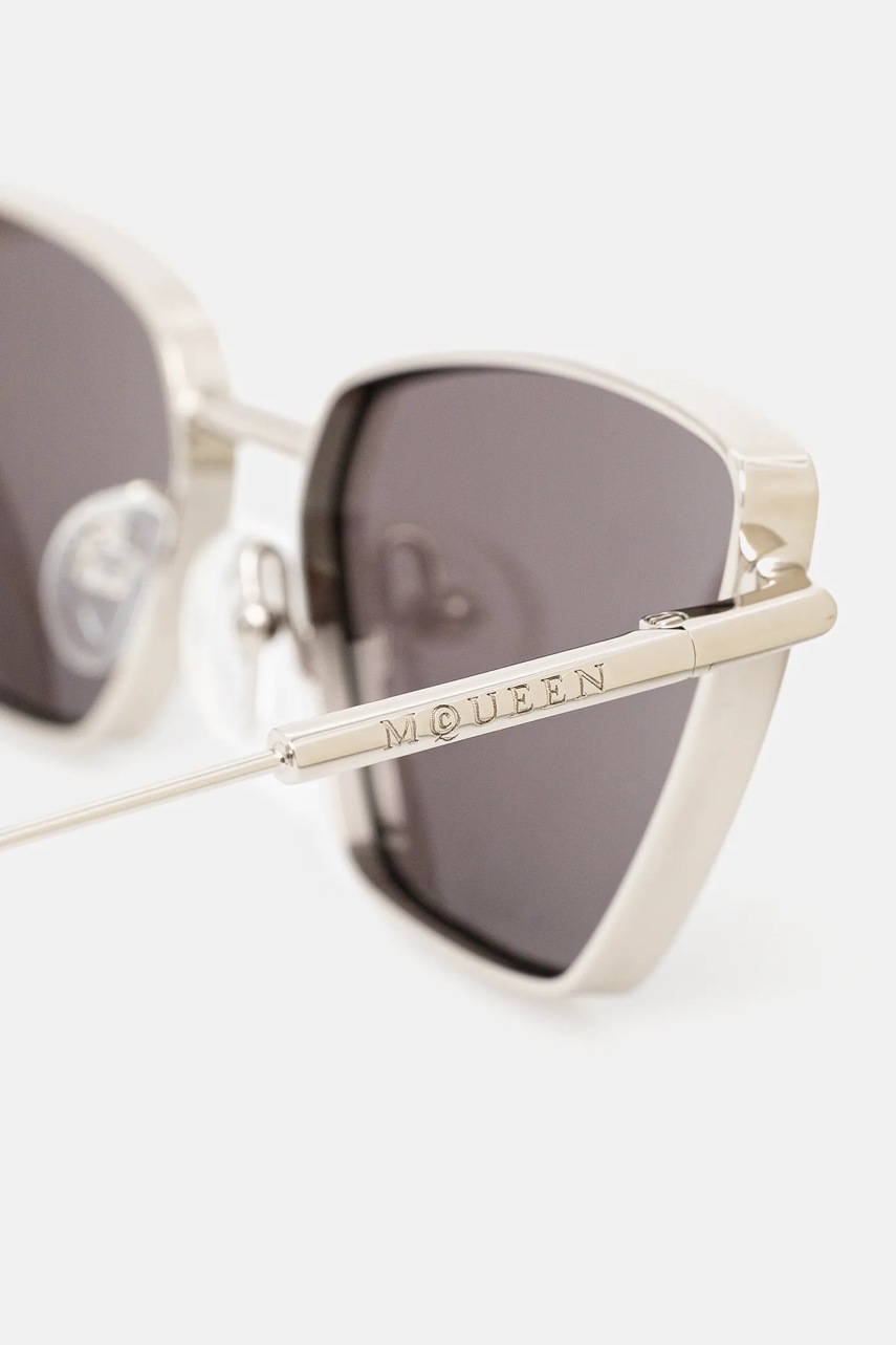 Alexander McQueen napszemüveg ezüst, női, AM0501S termék 2. képe