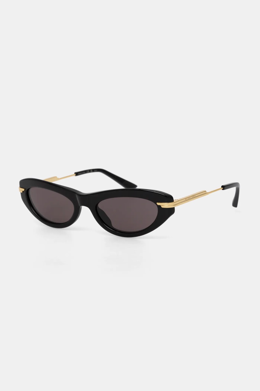 Bottega Veneta ochelari de soare femei, culoarea negru, BV1368S