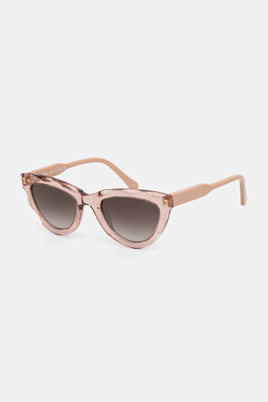 Chloé ochelari de soare femei, culoarea maro, CH0294S Chloé ochelari de soare femei, culoarea maro, CH0294S