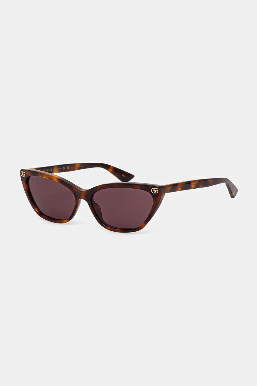 Gucci ochelari de soare femei, culoarea portocaliu, GG1815S