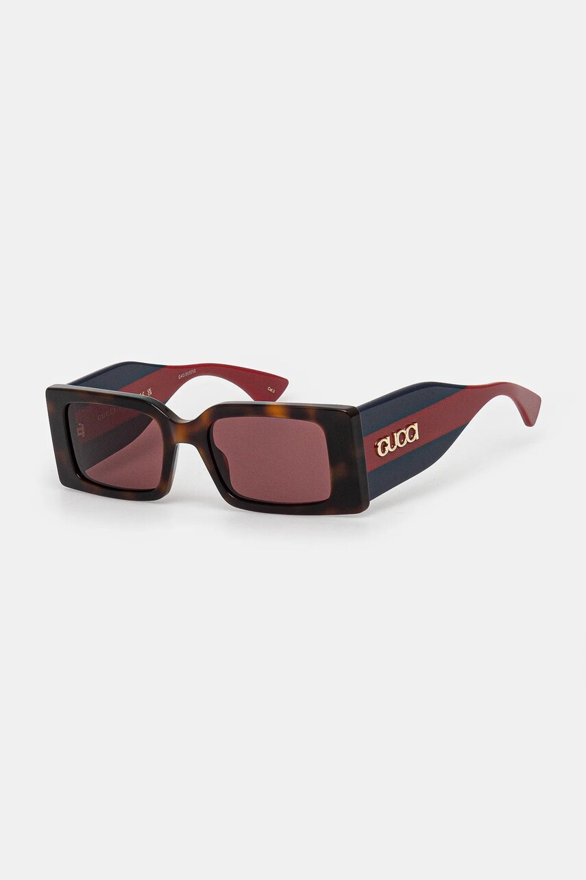 Gucci ochelari de soare femei, culoarea portocaliu, GG1860S
