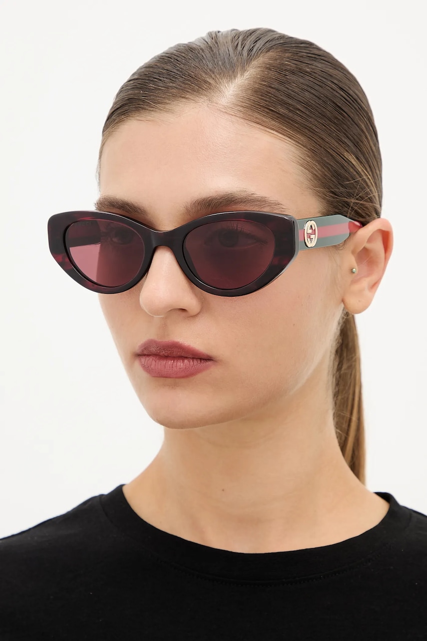 Gucci ochelari de soare femei, culoarea portocaliu, GG1862S Gucci ochelari de soare femei, culoarea portocaliu, GG1862S