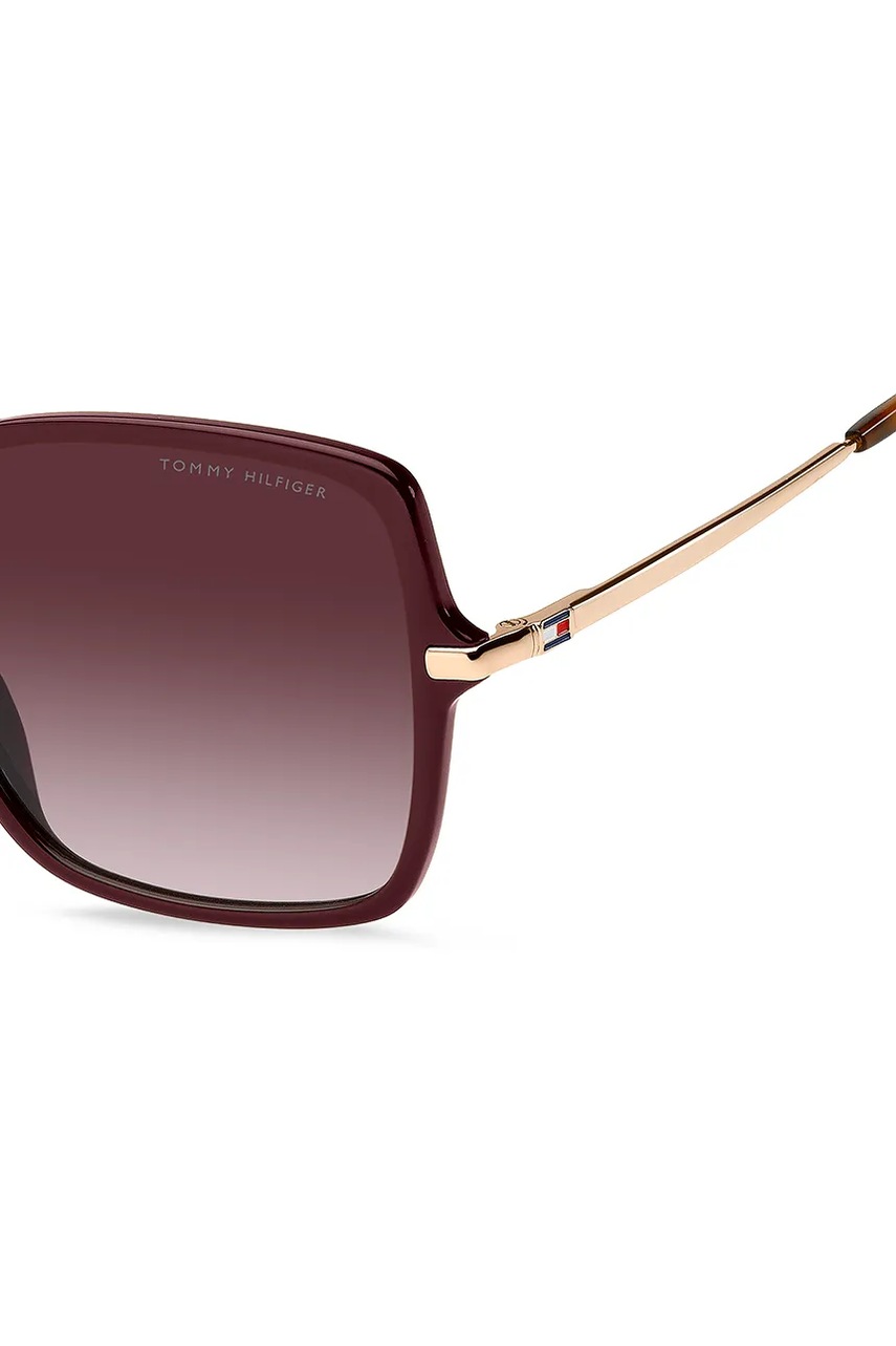 Сонцезахисні окуляри Tommy Hilfiger жіночі колір бордовий TH 2220/S 