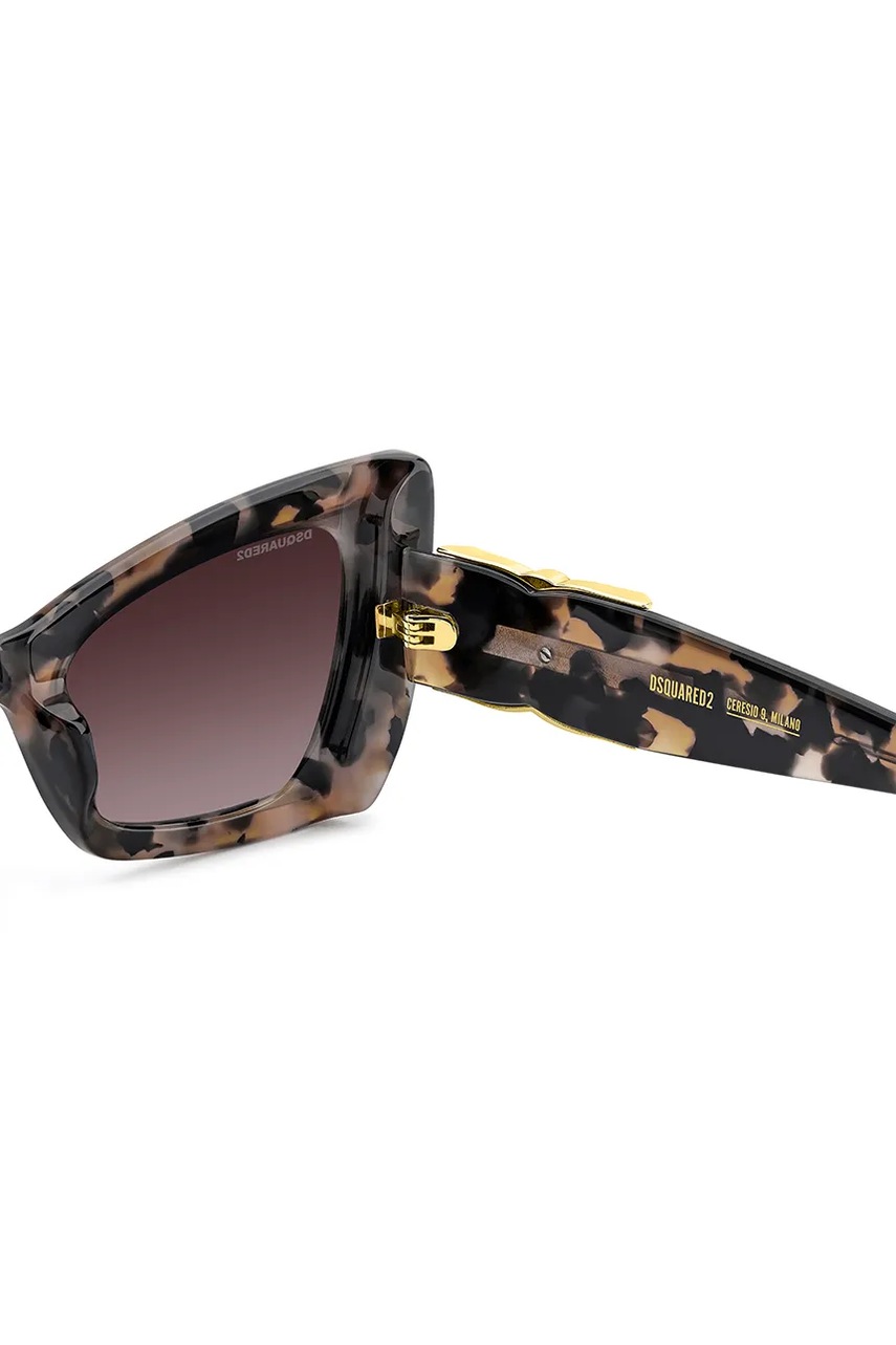 Γυαλιά DSQUARED2 χρώμα: μαύρο, D2 0170/S φωτογραφία