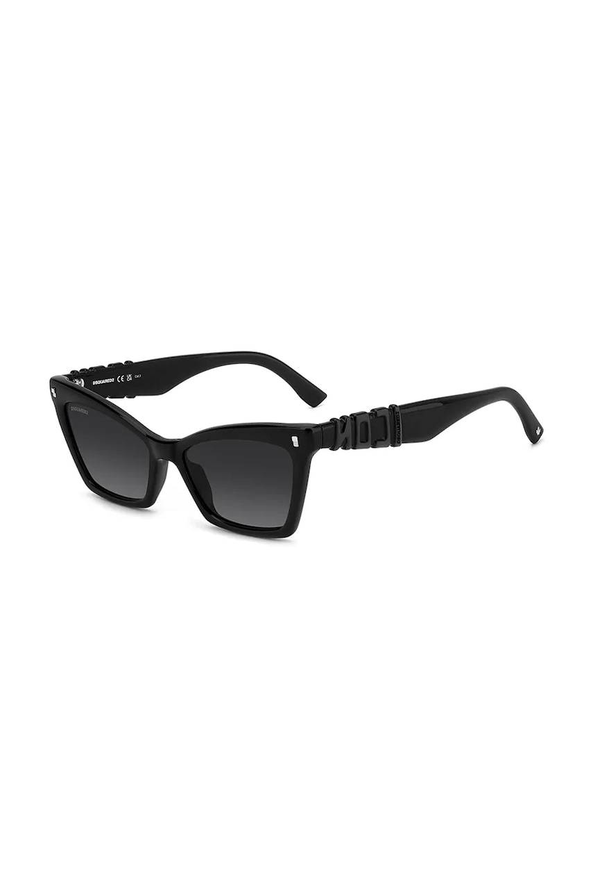 DSQUARED2 ochelari femei, culoarea negru, ICON 0026/S DSQUARED2 ochelari femei, culoarea negru, ICON 0026/S