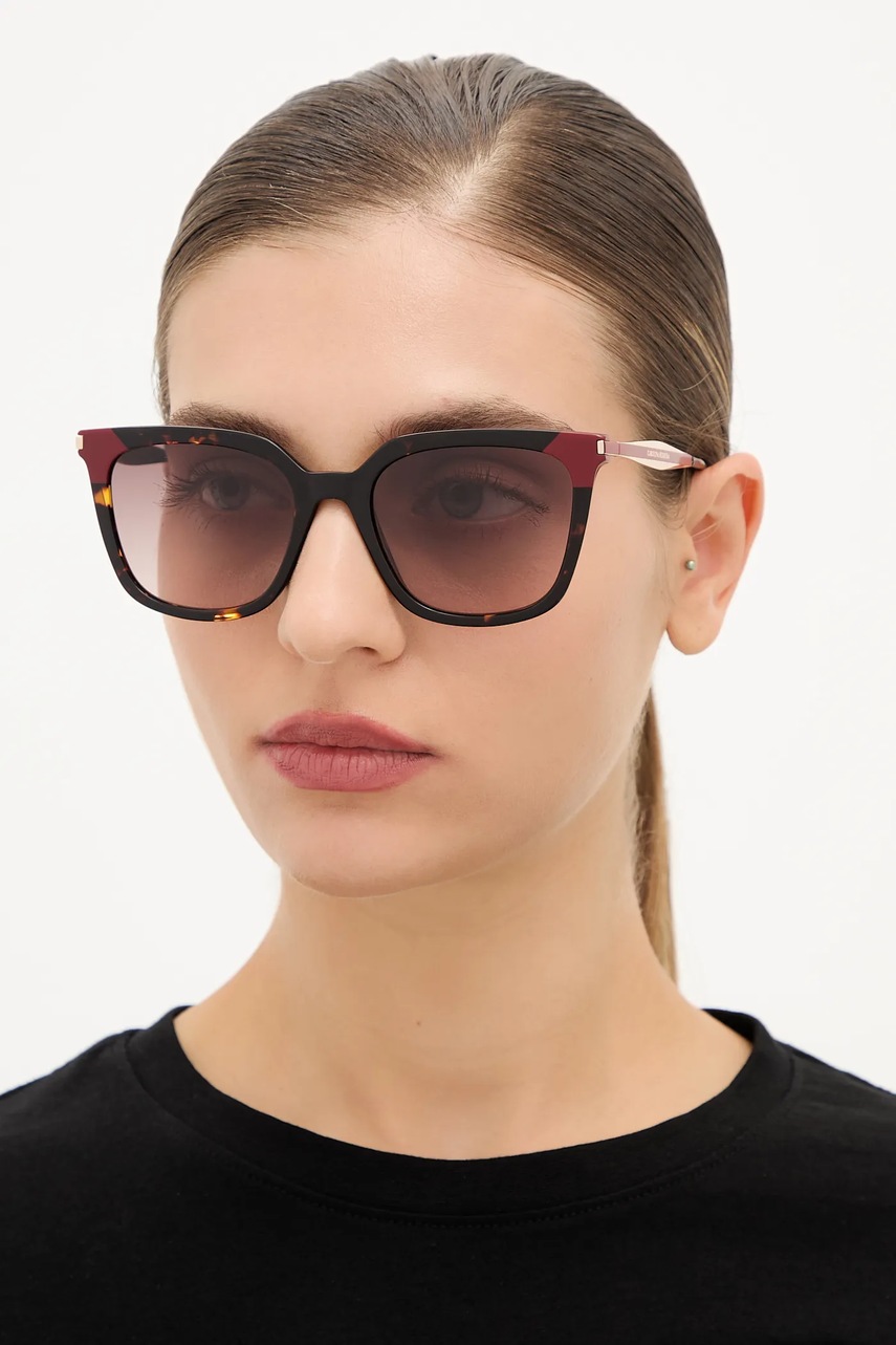 Carolina Herrera ochelari de soare culoarea maro, HER 0308/S