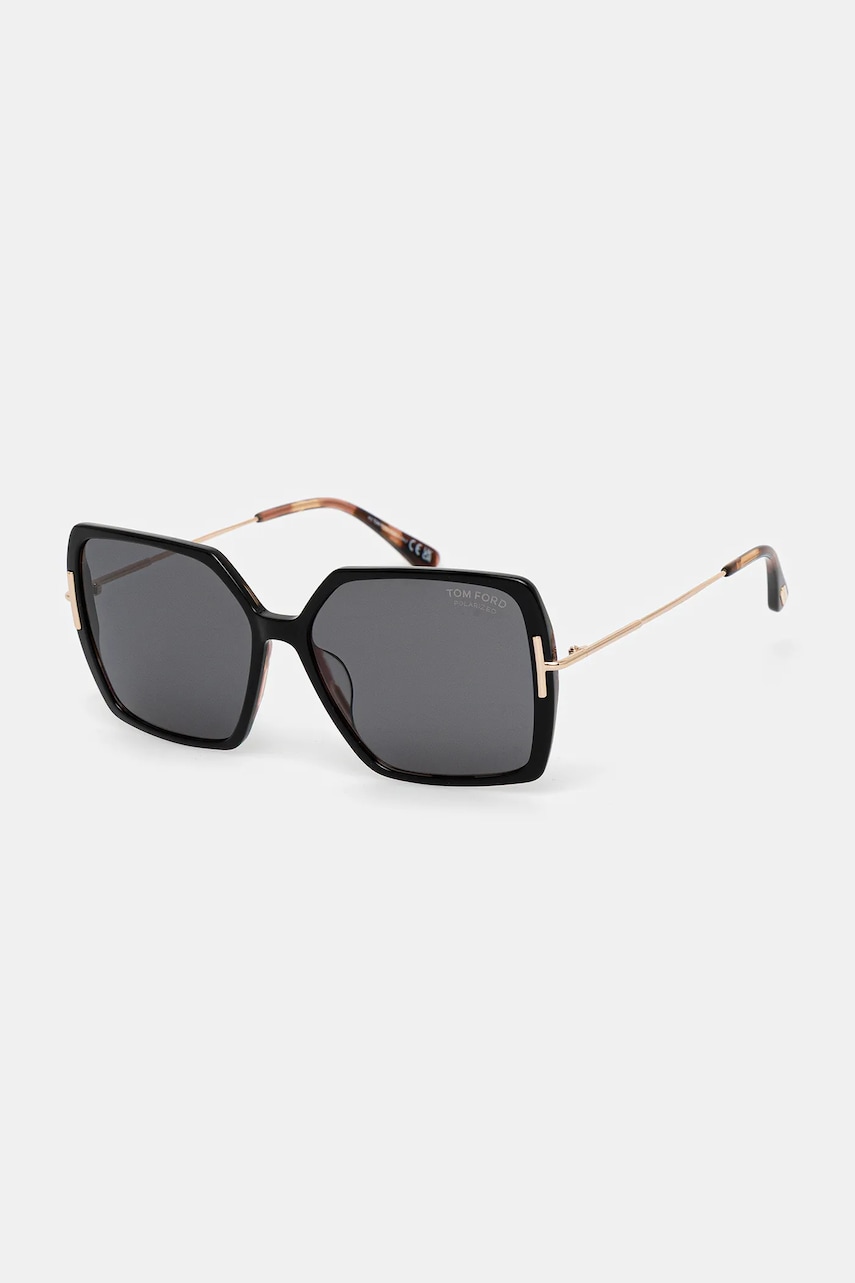 Tom Ford ochelari de soare Joanna culoarea negru, FT1039_5905D Tom Ford ochelari de soare Joanna culoarea negru, FT1039_5905D
