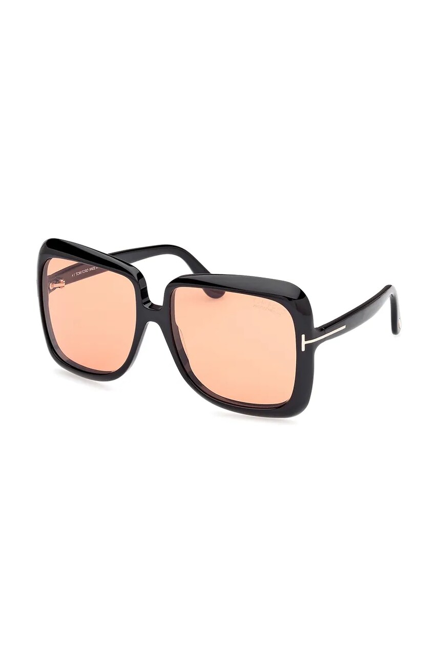 Tom Ford ochelari de soare femei, culoarea negru, FT1156_5901E