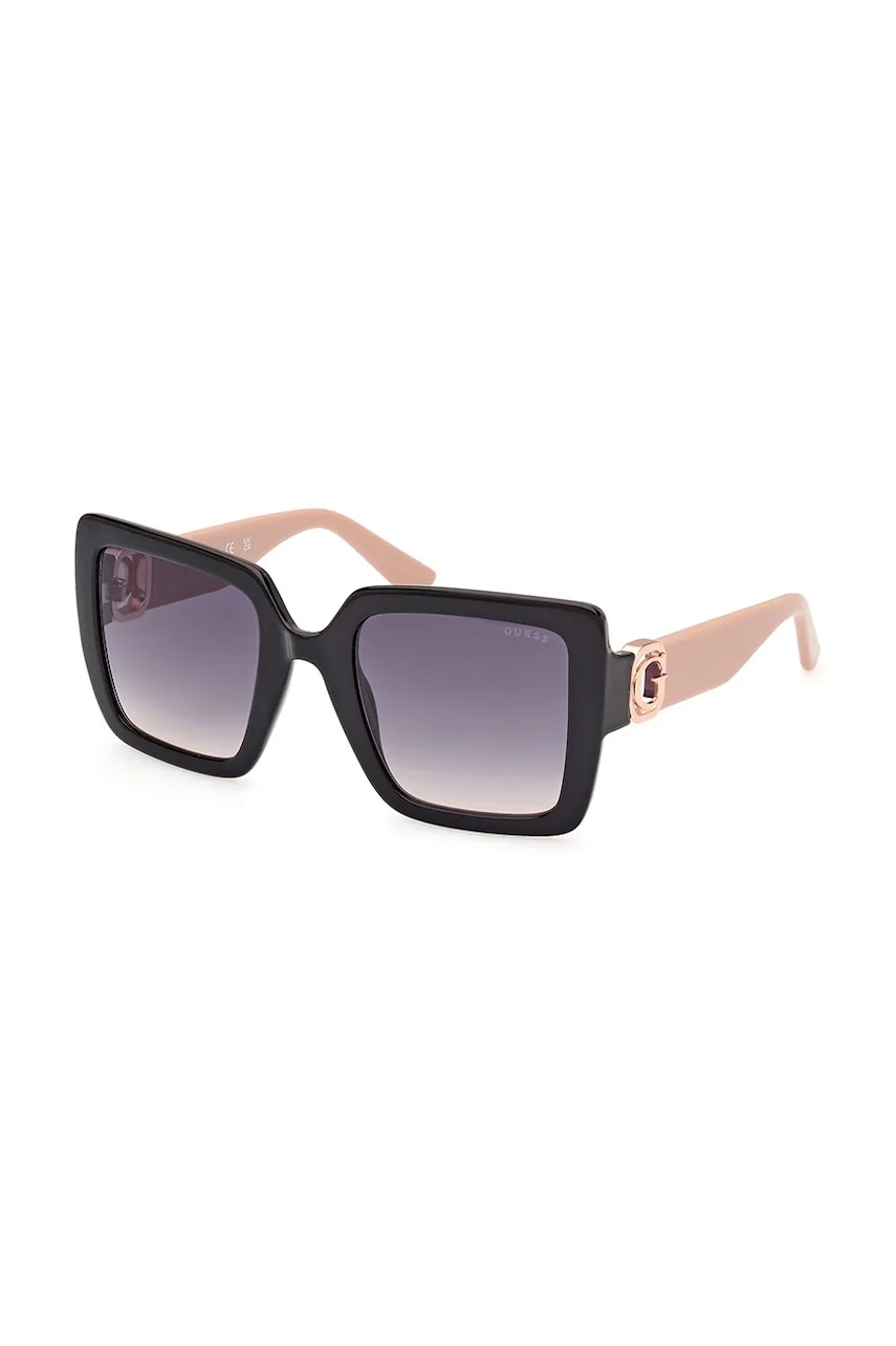 Guess okulary przeciwsłoneczne damskie kolor beżowy GU00103_5205W