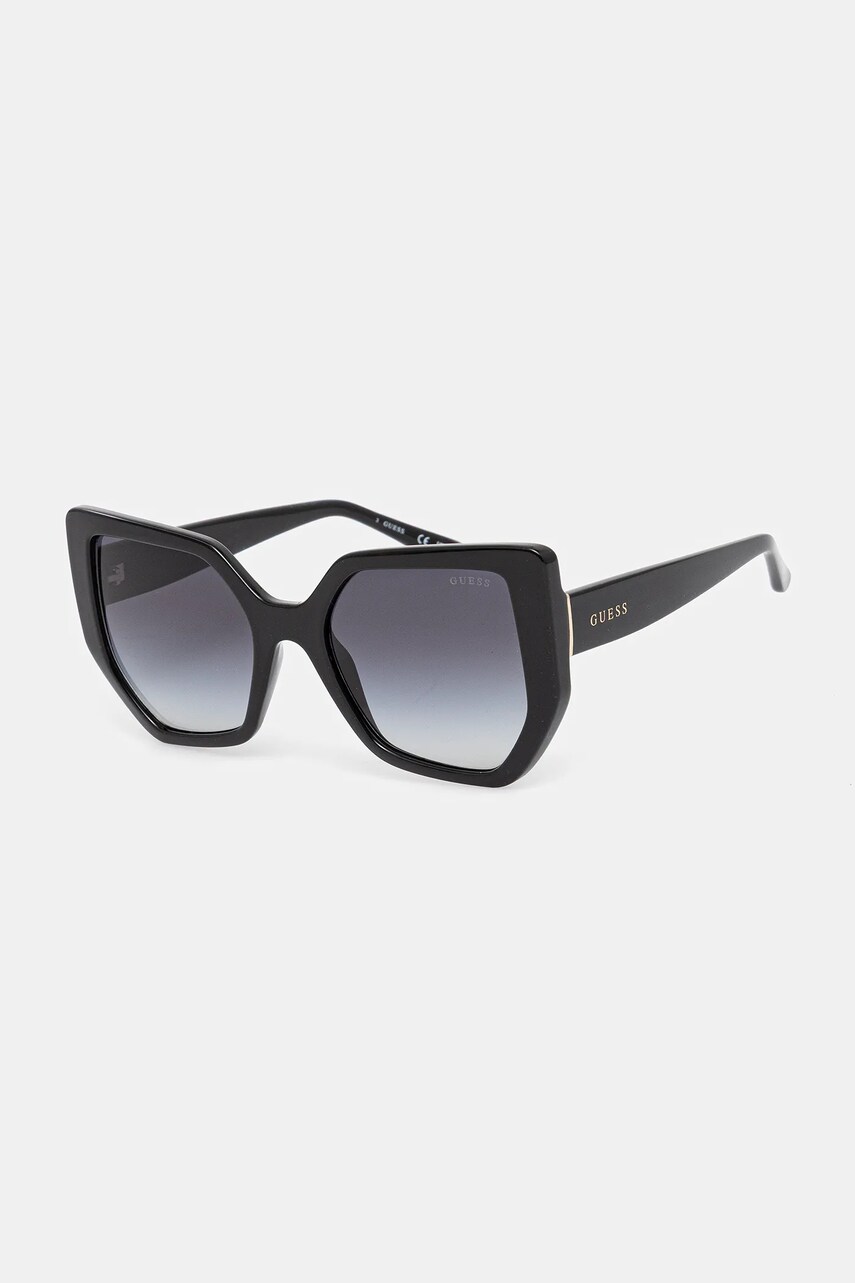Levně Sluneční brýle Guess dámské, černá barva, GU00154_5501B