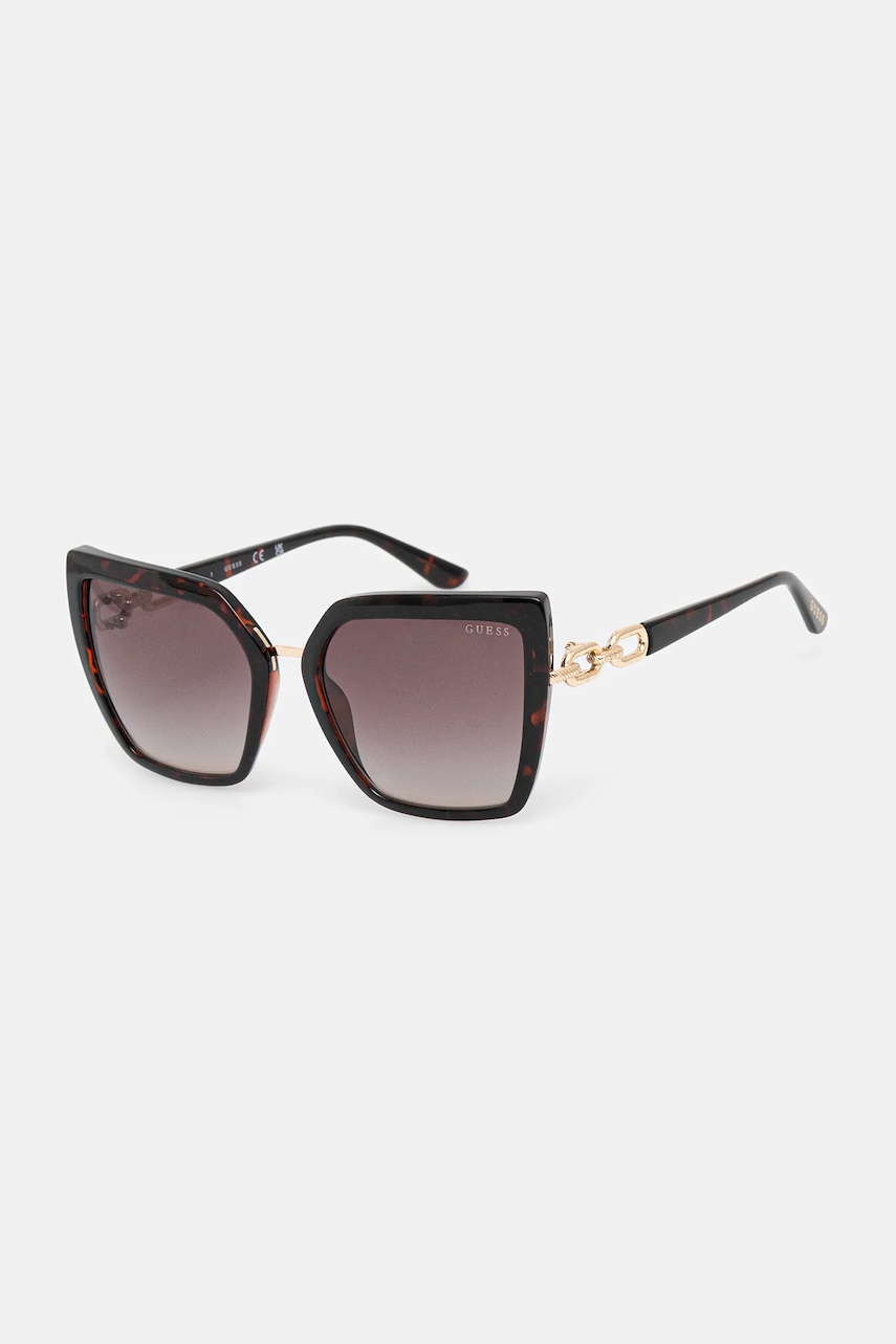 Guess okulary przeciwsłoneczne damskie kolor czarny GU00160_5552F