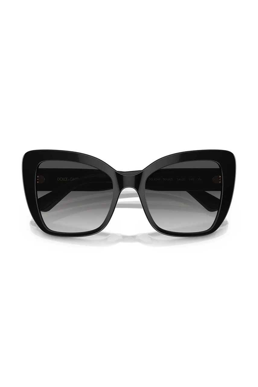 Сонцезахисні окуляри Dolce & Gabbana жіночі колір чорний 0DG4348 