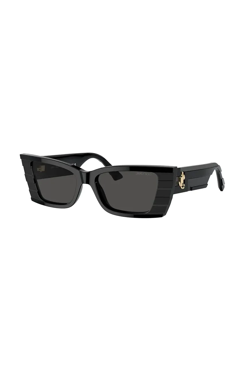 Солнцезащитные очки Jimmy Choo женские цвет чёрный 0JC5009 Солнцезащитные очки Jimmy Choo женские цвет чёрный 0JC5009