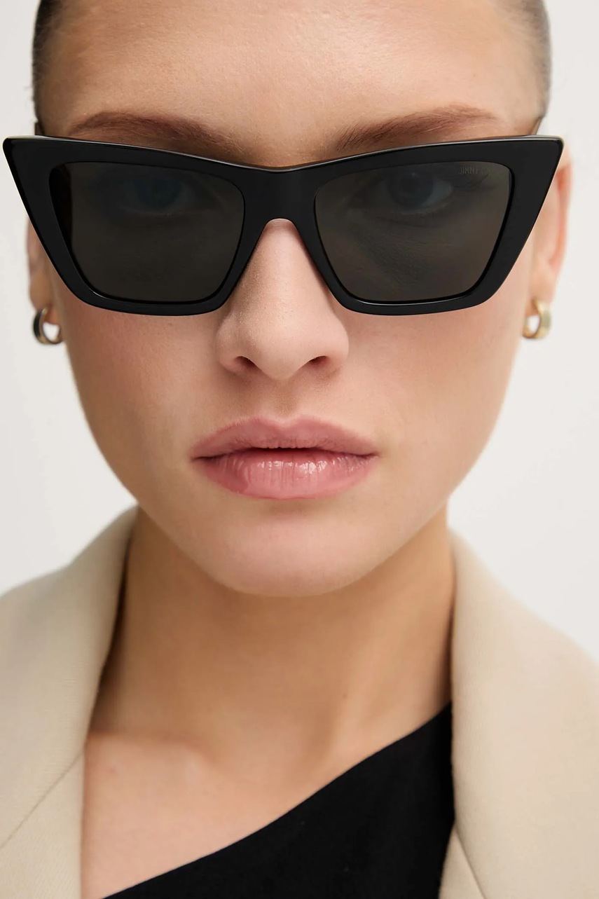 Γυαλιά ηλίου Jimmy Choo χρώμα: μαύρο, 0JC5028 φωτογραφία