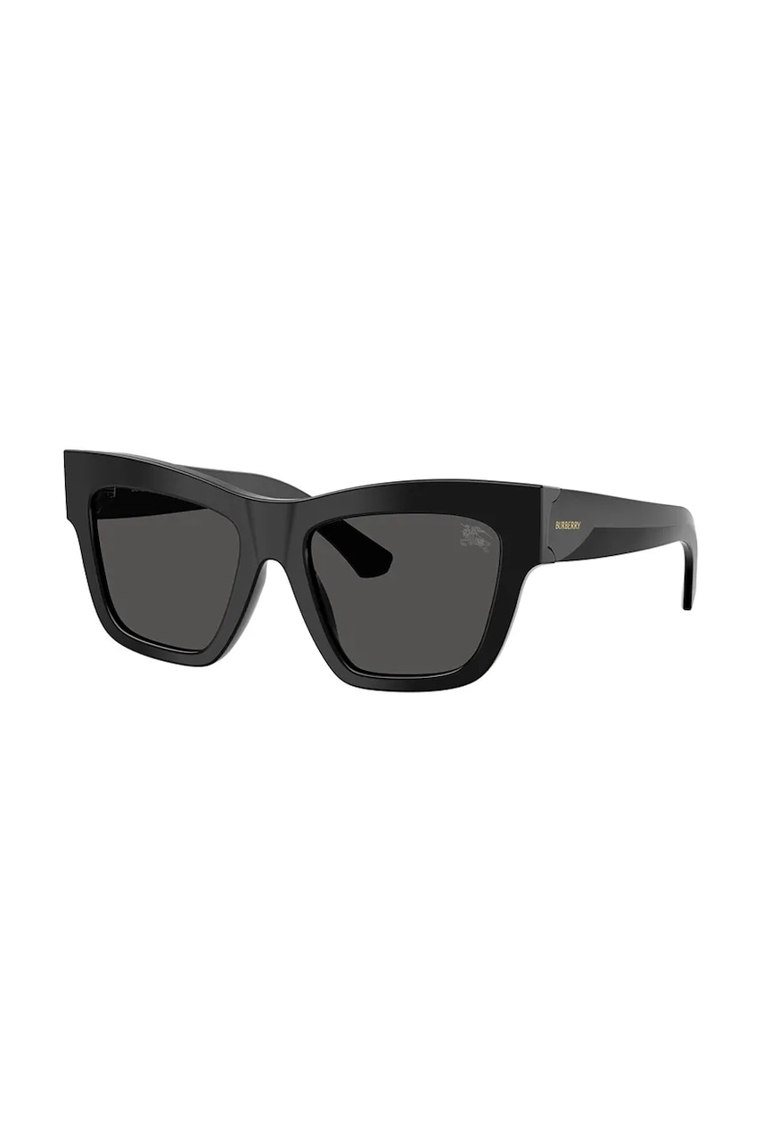 Burberry ochelari de soare femei, culoarea negru, 0BE4449