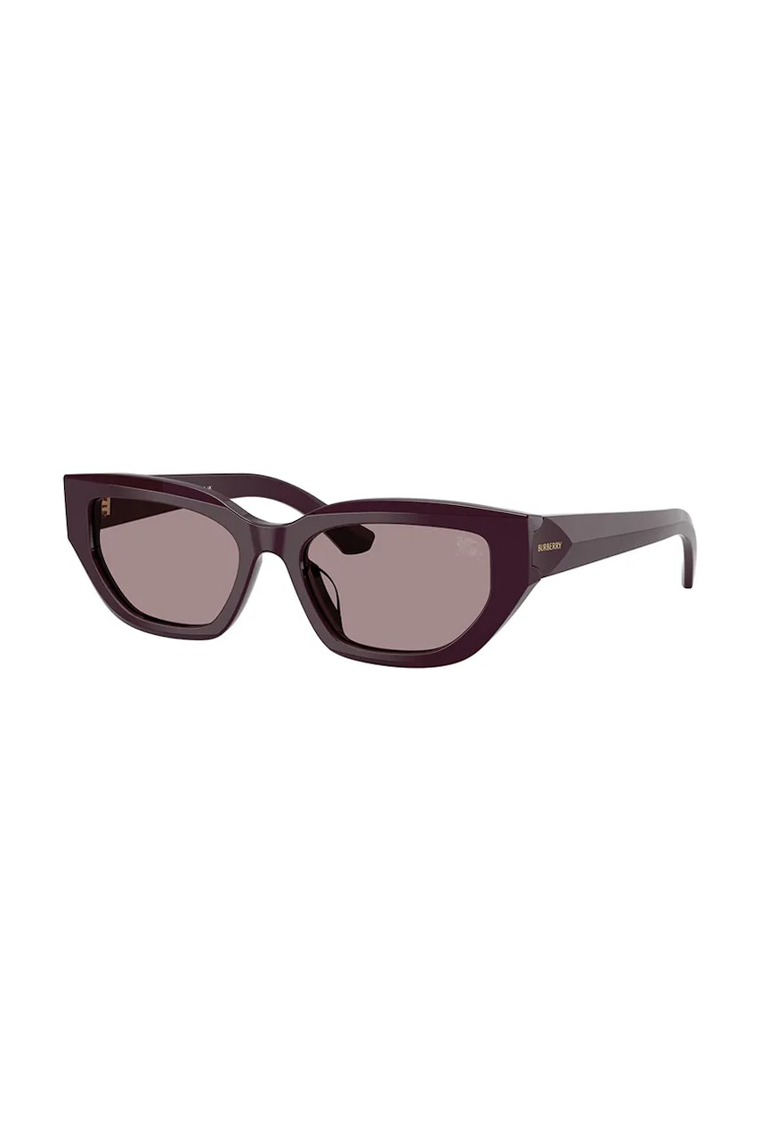 Burberry ochelari de soare femei, culoarea violet, 0BE4463D Burberry ochelari de soare femei, culoarea violet, 0BE4463D