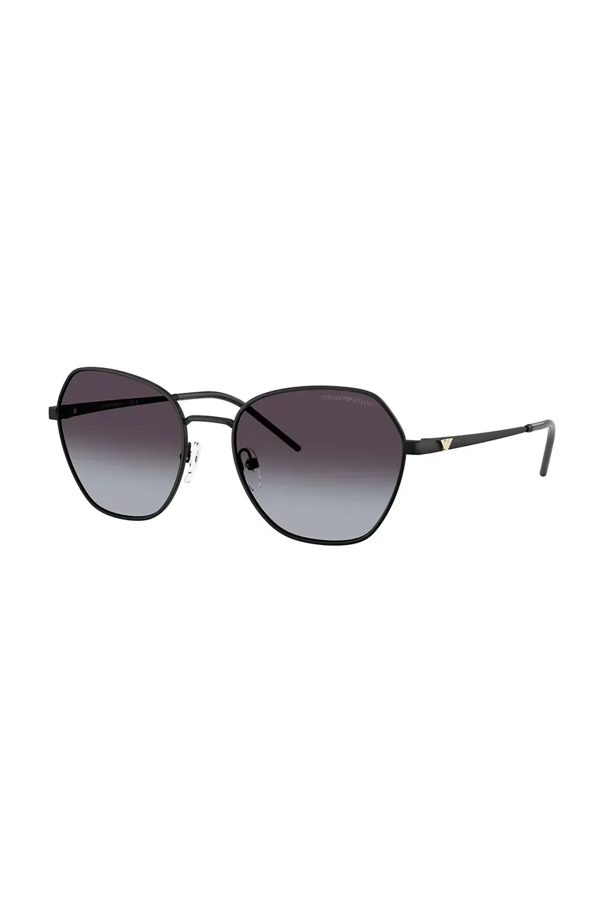 Emporio Armani ochelari de soare femei, culoarea negru, 0EA2161
