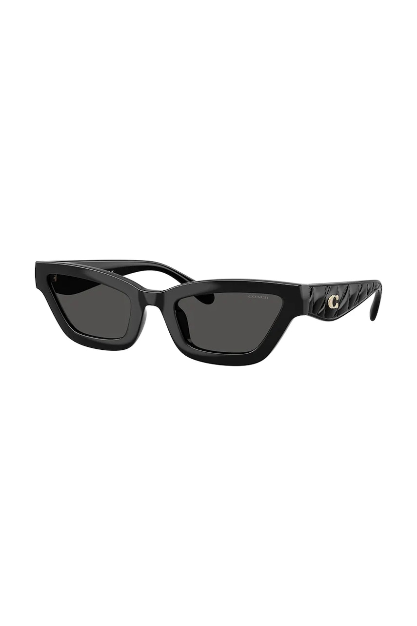Coach ochelari de soare culoarea negru, 0HC8420U