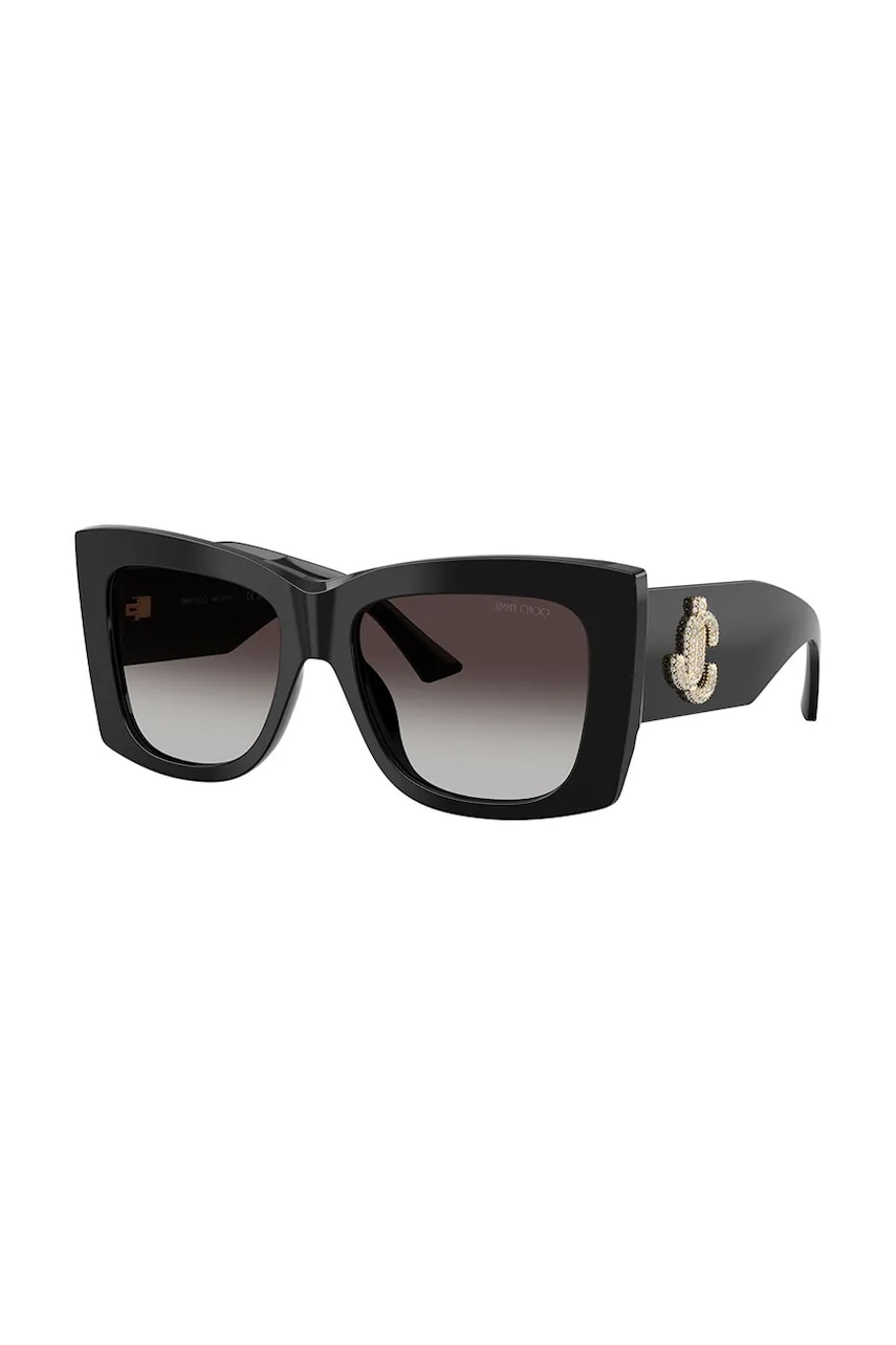 Jimmy Choo ochelari de soare culoarea negru, 0JC5036B