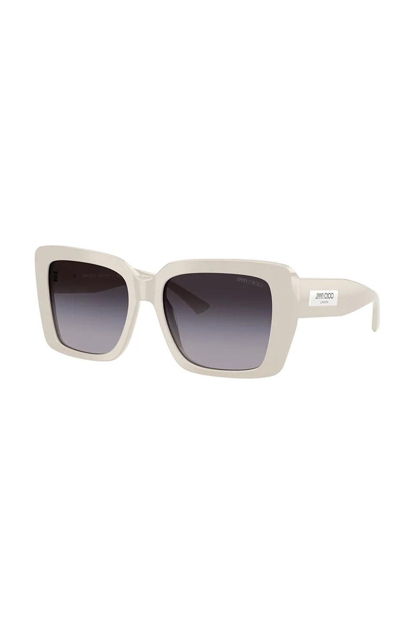 Jimmy Choo ochelari de soare culoarea alb, 0JC5042