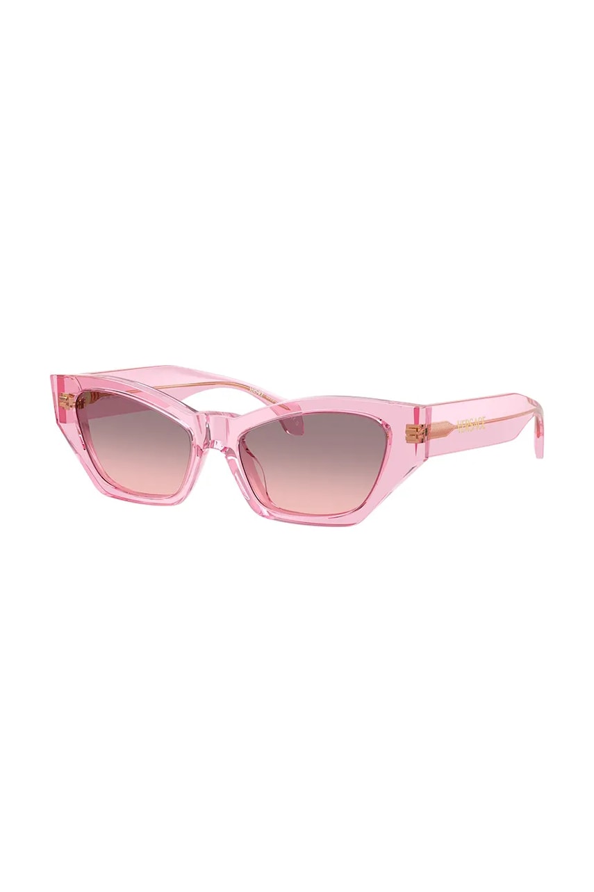 Versace ochelari de soare femei, culoarea roz, 0VE4488U