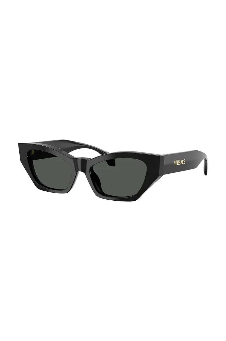 Versace ochelari de soare femei, culoarea negru, 0VE4488U
