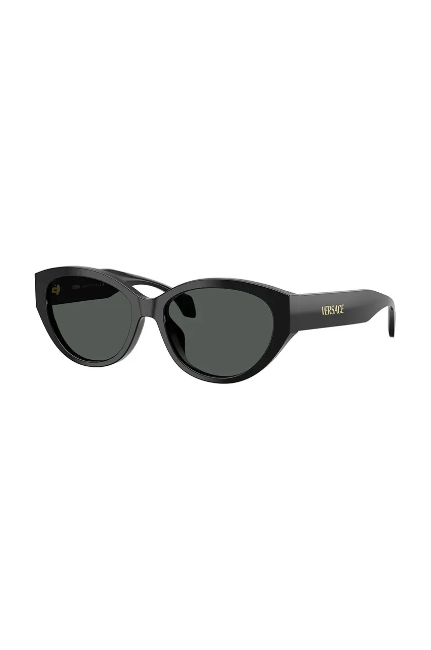 Versace ochelari de soare femei, culoarea negru, 0VE4495D