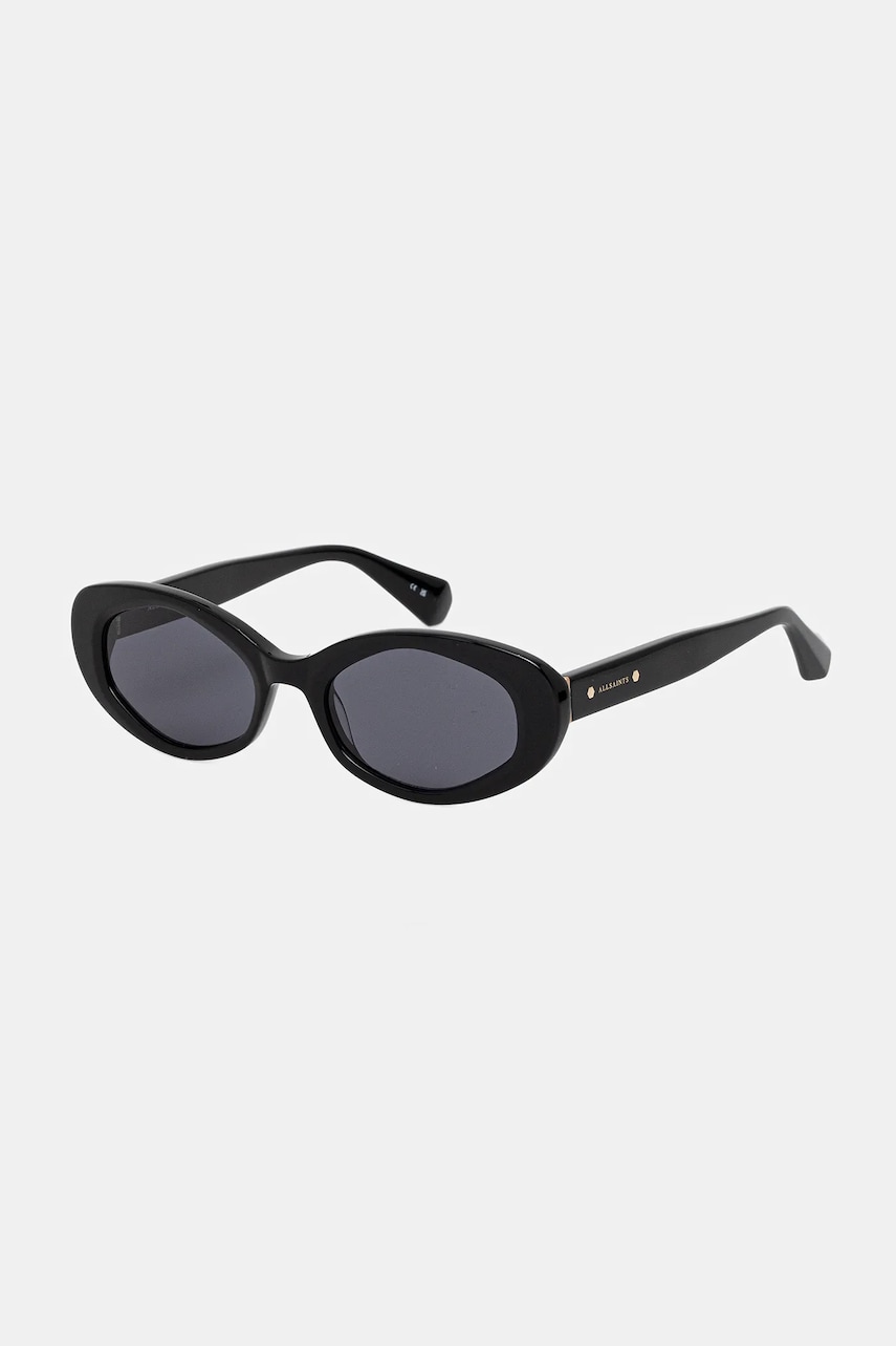AllSaints ochelari de soare Carolyn culoarea negru, ALS5020