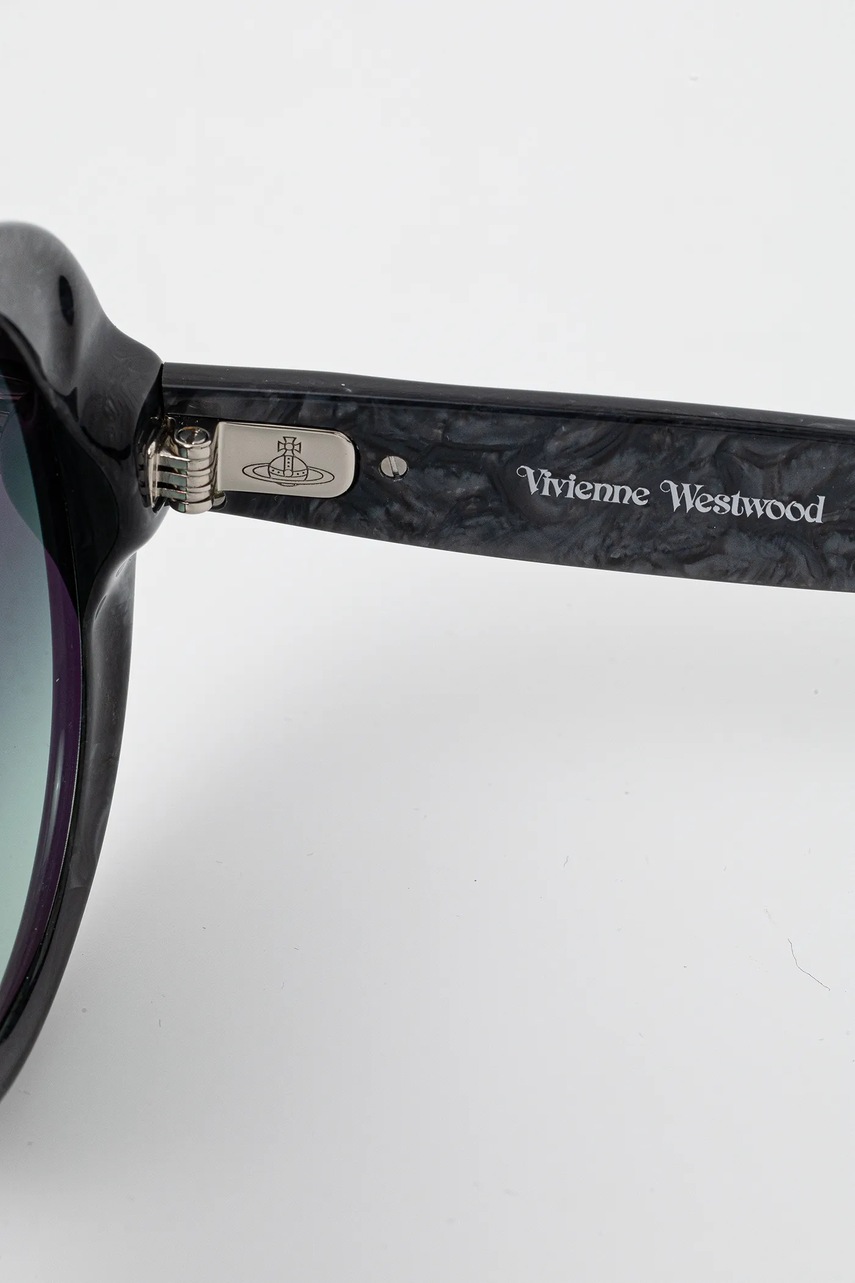 Γυαλιά ηλίου Vivienne Westwood Frankie χρώμα: μαύρο, VW5102 φωτογραφία