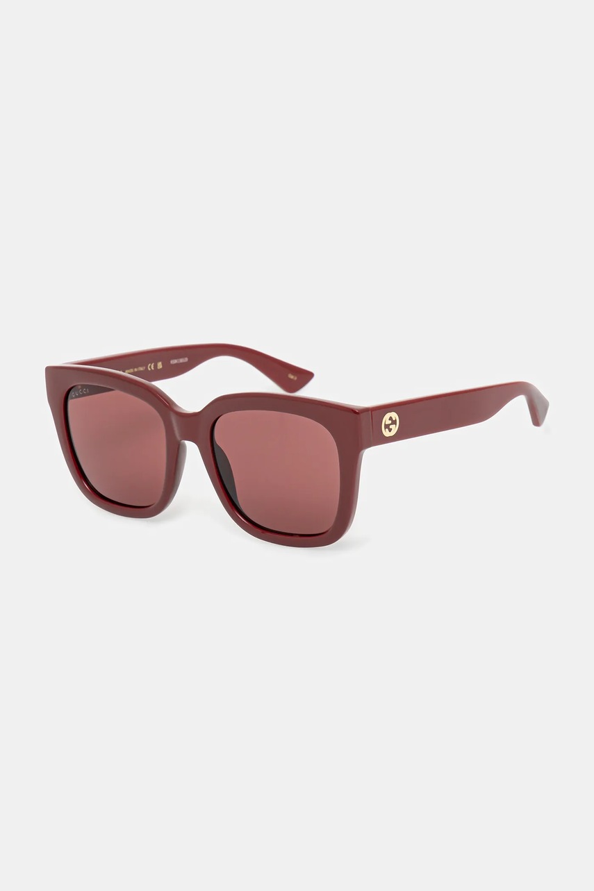 Gucci ochelari de soare culoarea bordo, GG1338S