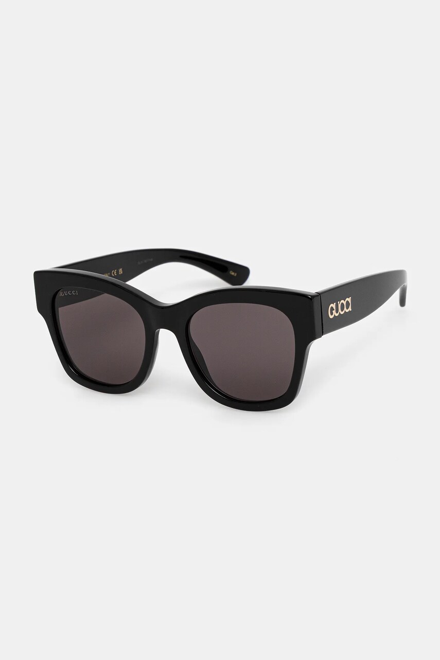 Gucci ochelari de soare culoarea negru, GG1789S