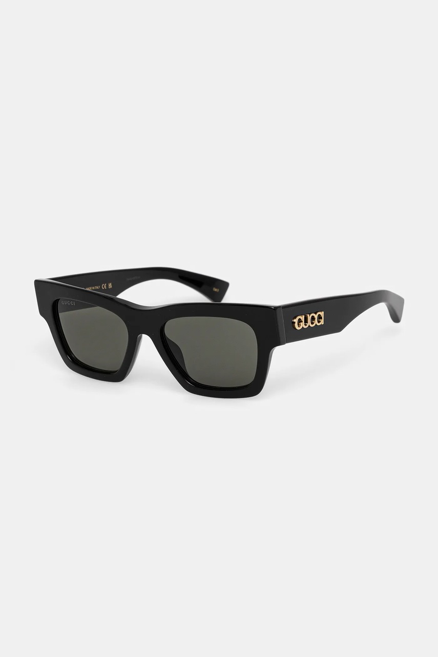 Gucci ochelari de soare culoarea negru, GG1835S