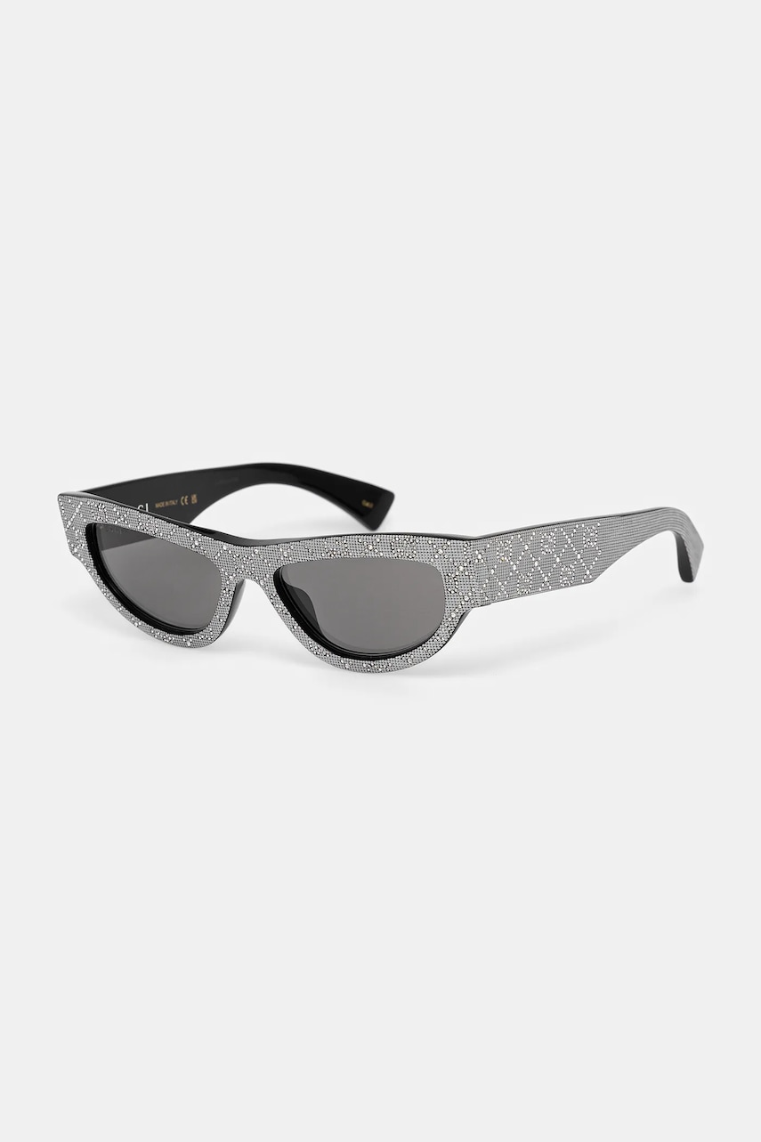 Gucci ochelari de soare culoarea argintiu, GG1834S