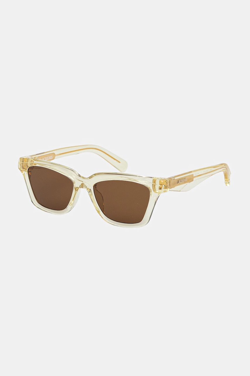 Солнцезащитные очки Jacquemus CARRE цвет жёлтый JAC109C3SUN Солнцезащитные очки Jacquemus CARRE цвет жёлтый JAC109C3SUN