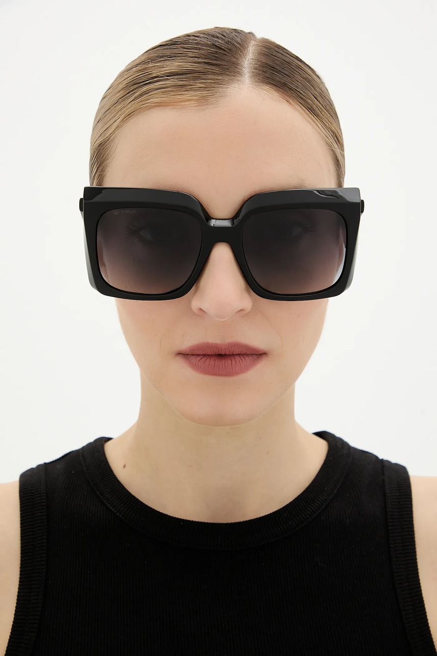 Γυαλιά ηλίου Etro χρώμα: μαύρο, ETRO 0117/S φωτογραφία