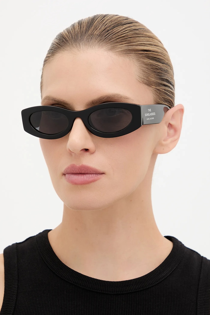 Marc Jacobs ochelari de soare culoarea negru, MARC 858/G/S