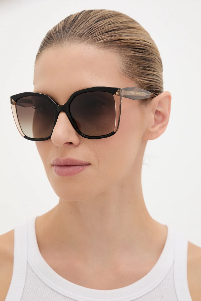 Carolina Herrera ochelari de soare culoarea auriu, HER 0339/S