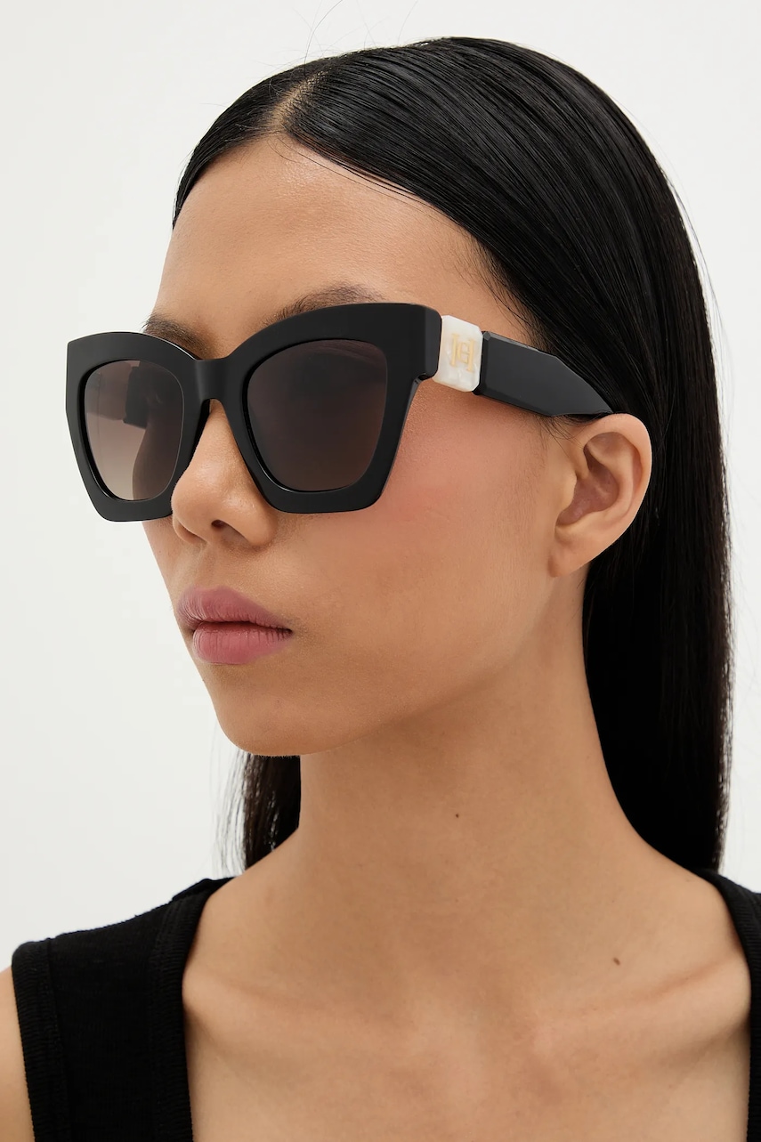 Carolina Herrera ochelari de soare culoarea negru, HER 0327/S