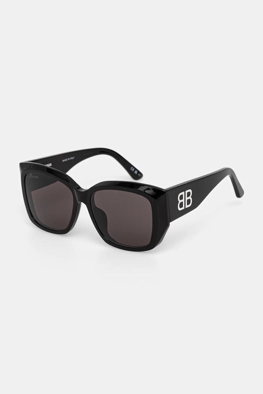 Balenciaga ochelari de soare culoarea negru, BB0445SK Balenciaga ochelari de soare culoarea negru, BB0445SK