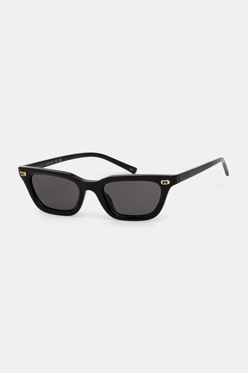 Levně Sluneční brýle Gucci dámské, černá barva, GG1944S